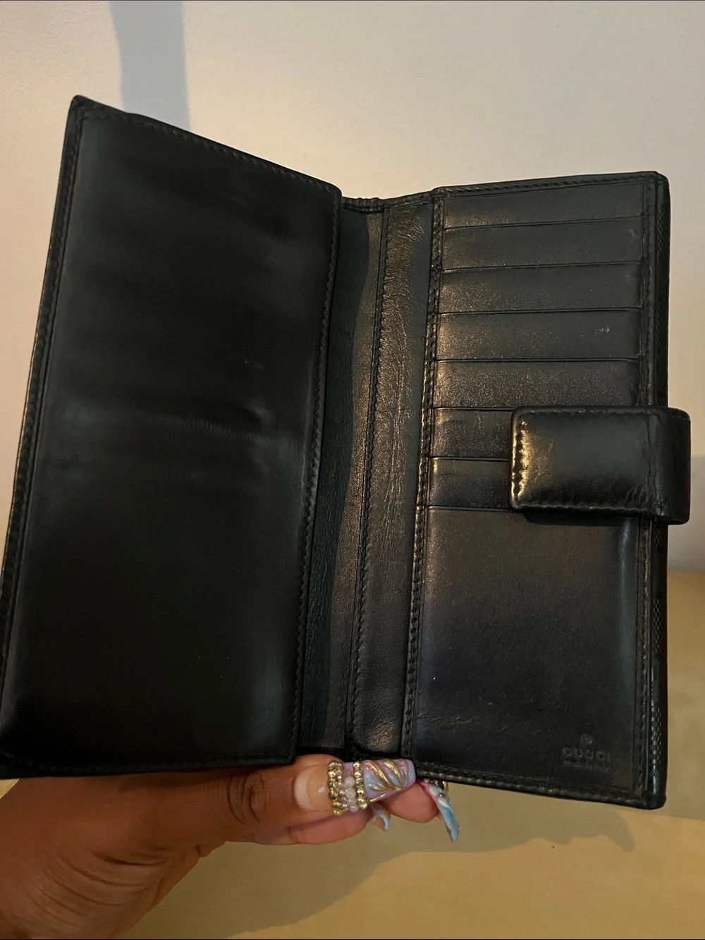 Gucci continental wallet